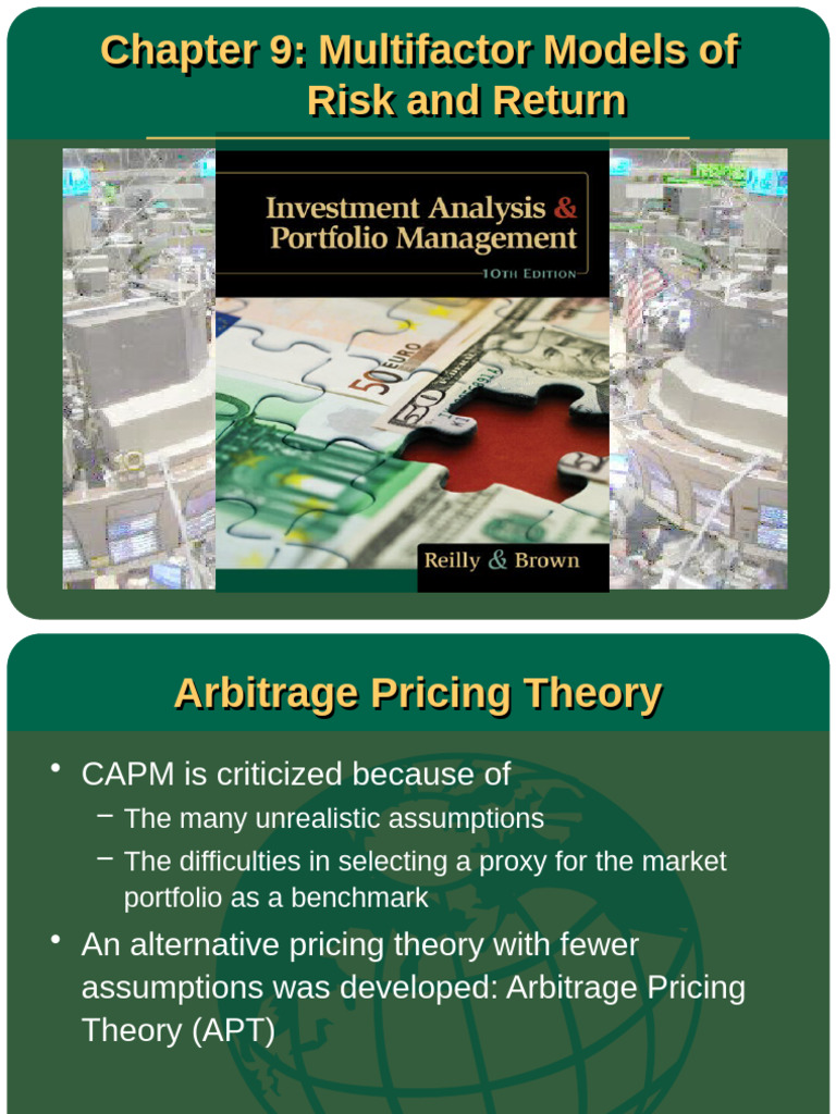 Understanding Arbitrage Pricing Theory | PDF | Capital Asset Pricing ...