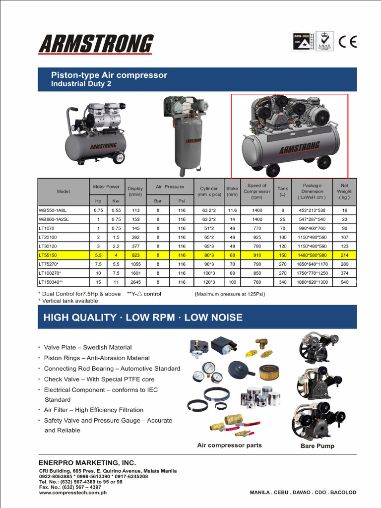 Air Compressor | PDF