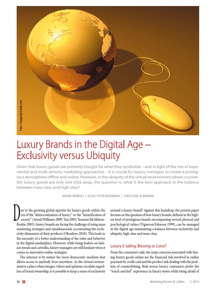 Luxury Goods Examples Literacy Basics