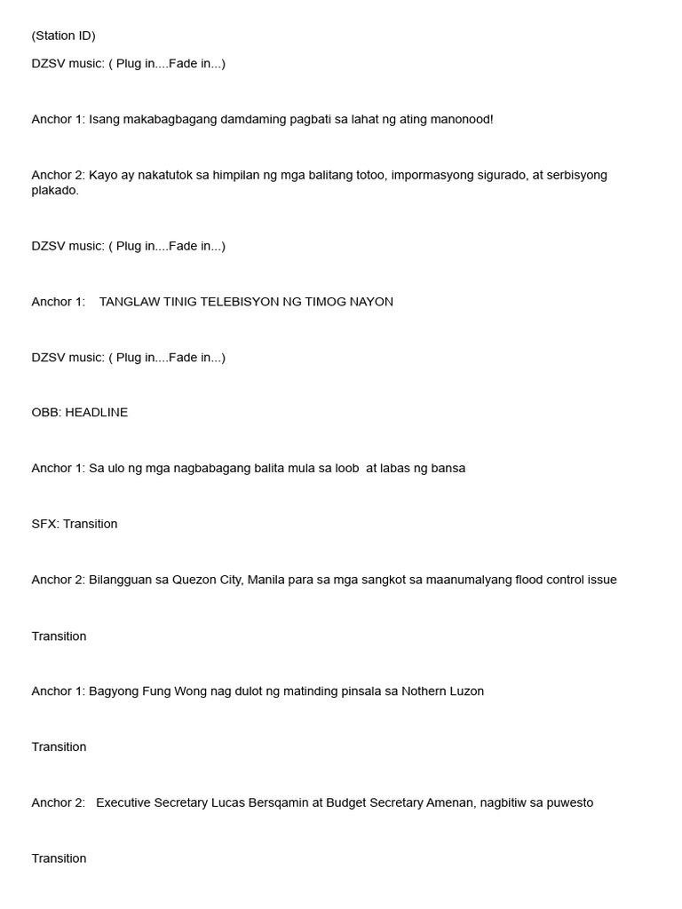 TV-BROADCASTING-SCRIPT - Docx 20251125 134824 0000 | PDF