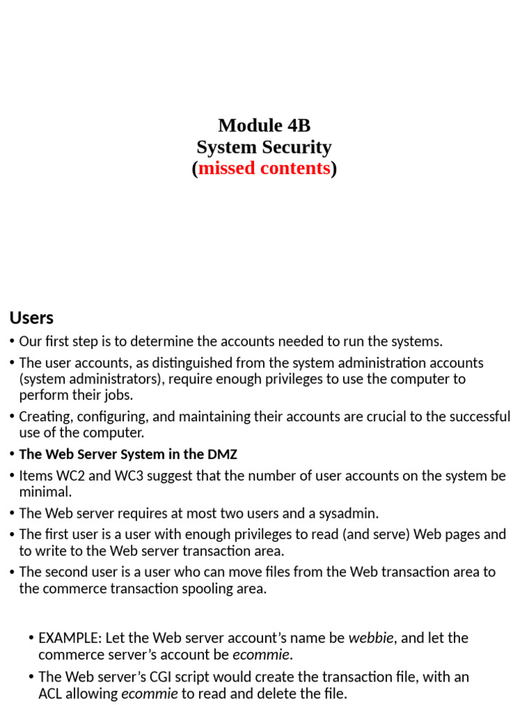 Module 4B_missed Content | PDF | World Wide Web | Internet & Web