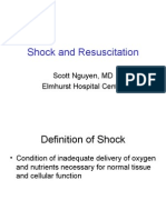Shock and Resuscitation - Snguyen