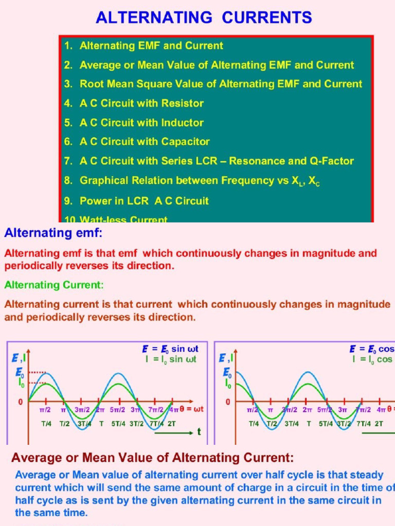 Alternating Current - Others | PDF