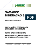 1SAMA013-1-RS-DOT-0001-5 - Programa de Gerenciamento de Resíduos Sólidos PGRS