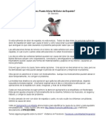 Quiropractico Atlanta - ¿Como Puedo Aliviar Mi Dolor de Espalda? 