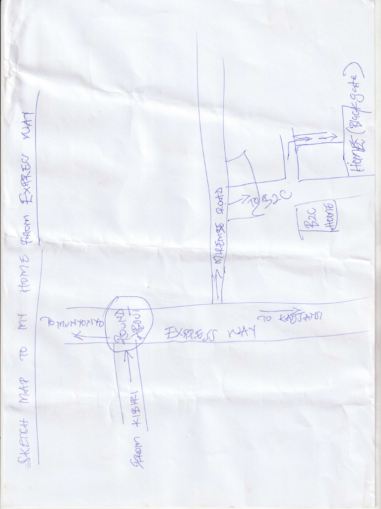 Sketch Map | PDF