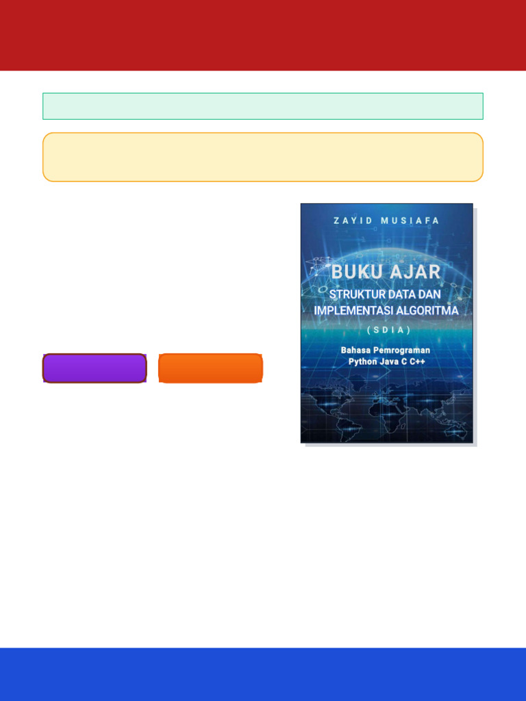 Struktur Data dan Implementasi Algoritma (SDIA): Bahasa Pemrograman ...