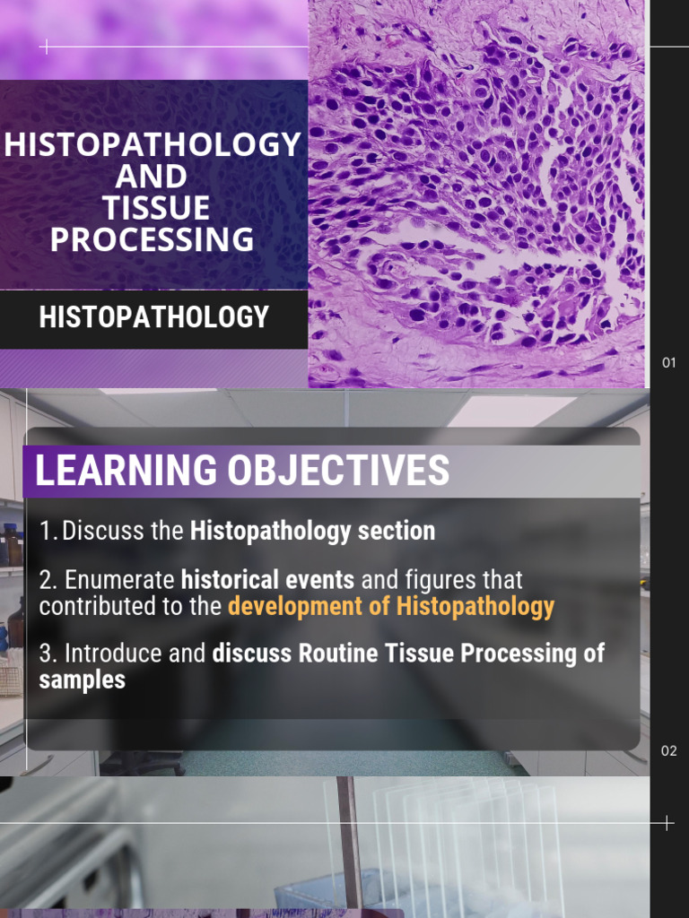 Histopathology: Tissue Processing Guide | PDF | Pathology | Histopathology