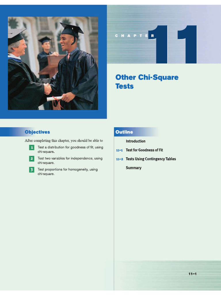 Engineering Data Analysis by Blumann--Chapter 11 | PDF