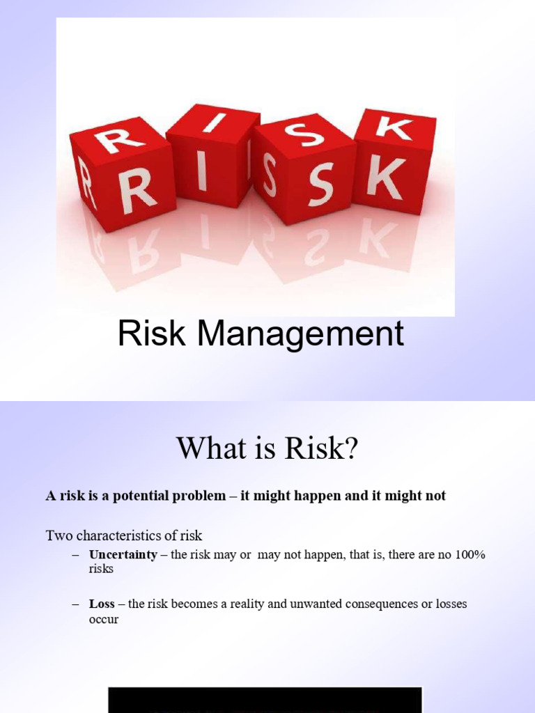 Comprehensive Risk Management Guide | PDF | Risk | Risk Management