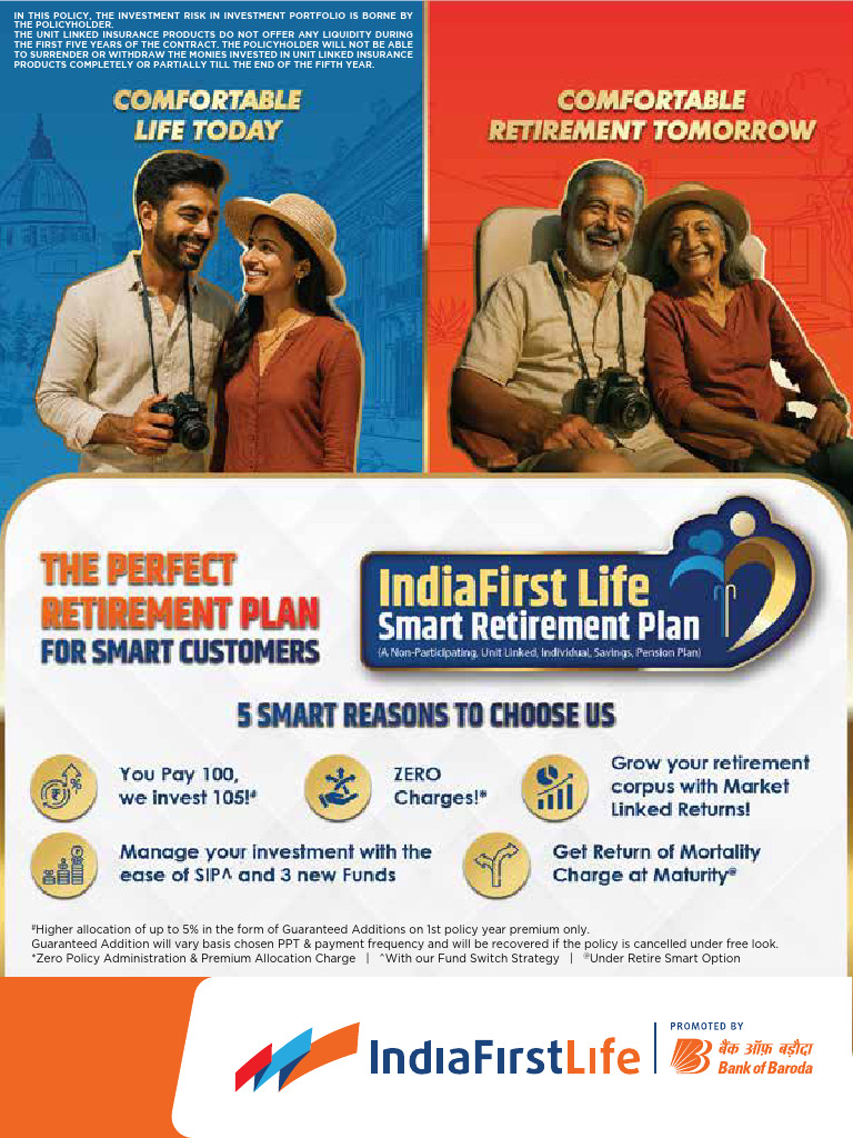 IndiaFirst Life Smart Retirement Plan Overview | PDF | Insurance | Life ...