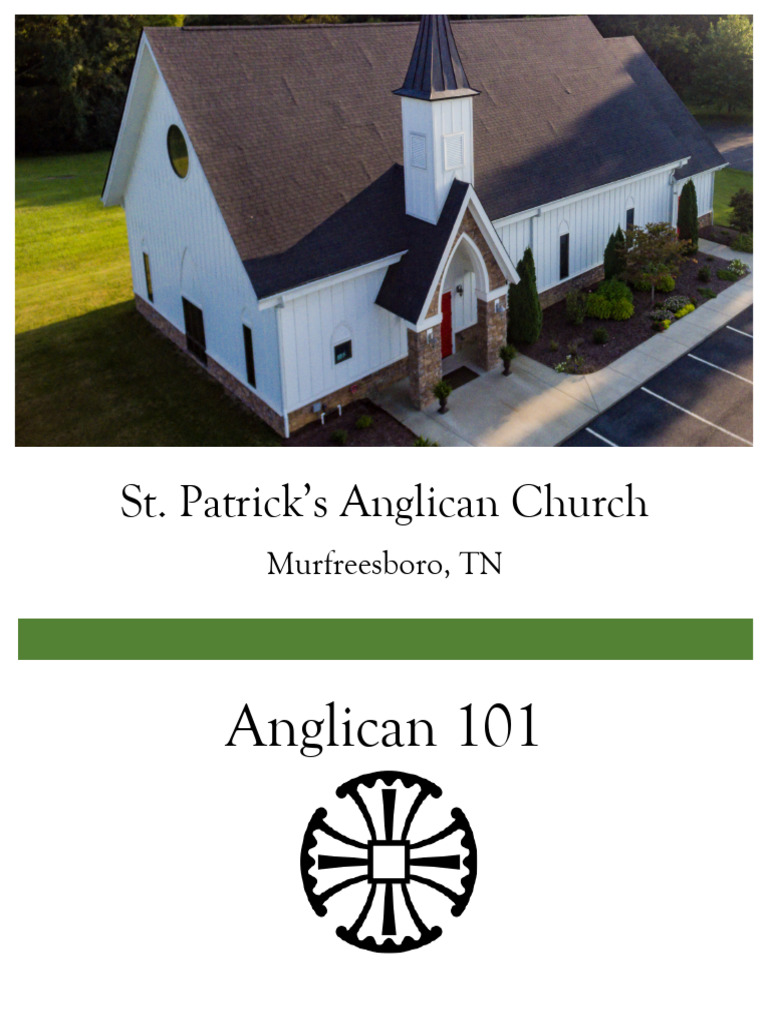 Anglicanism: History and Scripture Guide | PDF | Mass (Liturgy) | Baptism