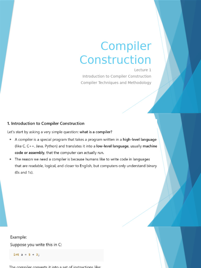 Lecture 1 | PDF