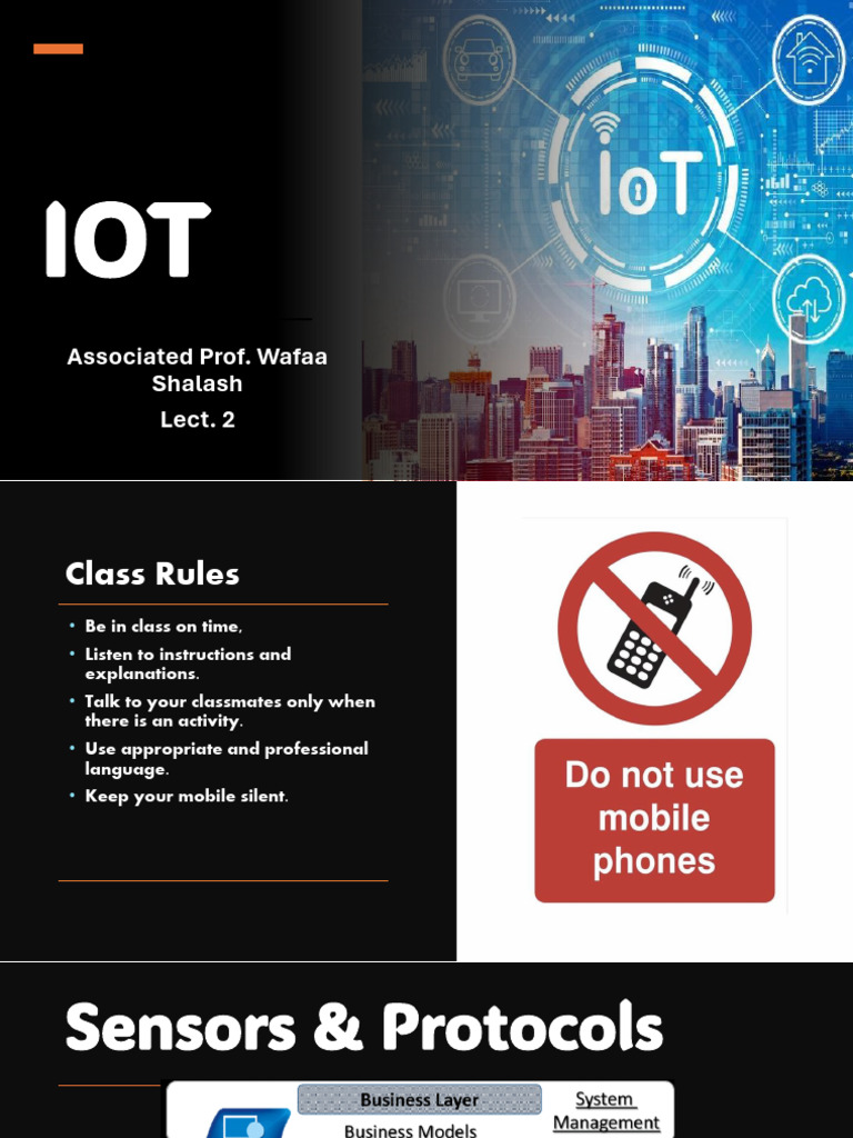 IOT Lec2&3 | PDF | Internet Of Things | Monitoring (Medicine)