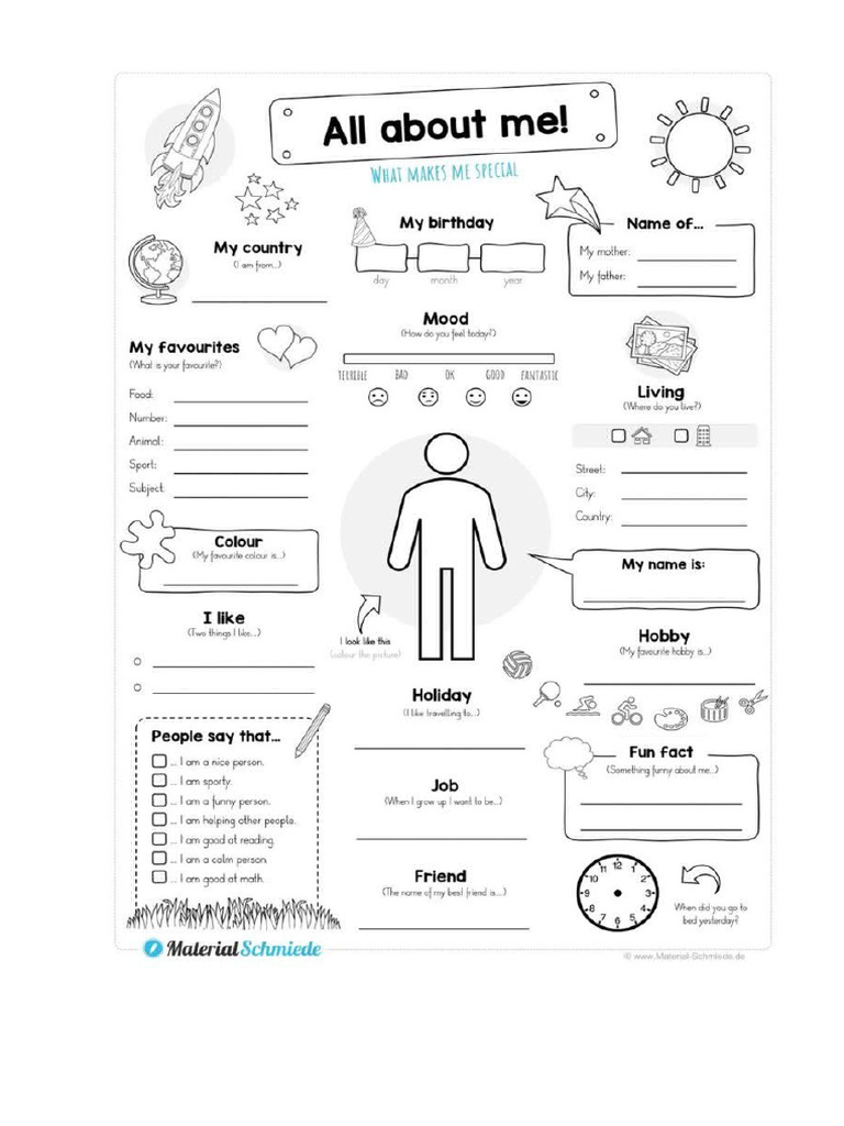 All About Myself | PDF