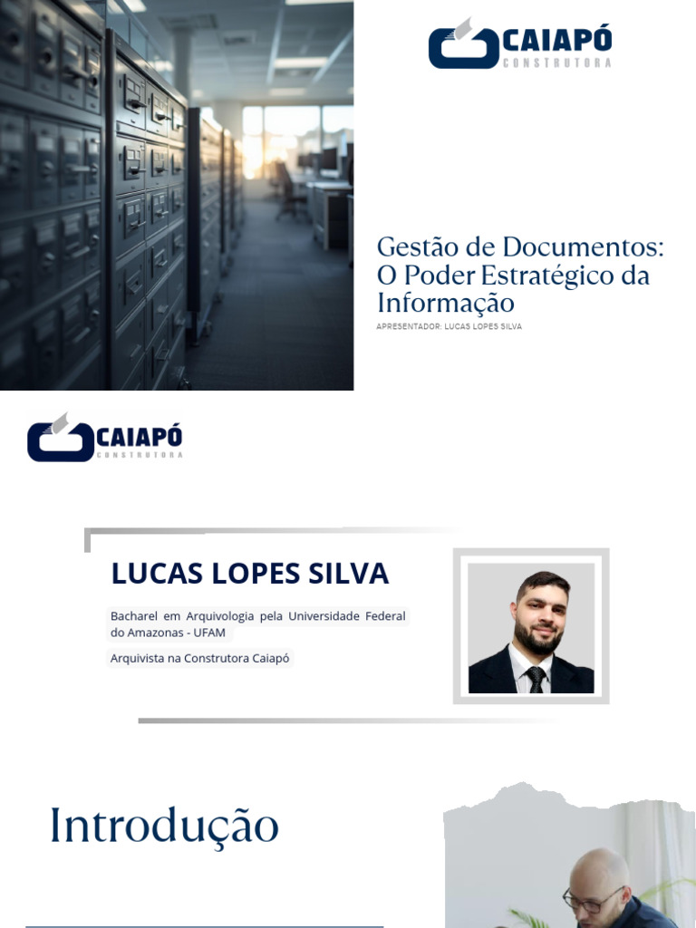 Gestão Eficiente de Documentos Empresariais | PDF
