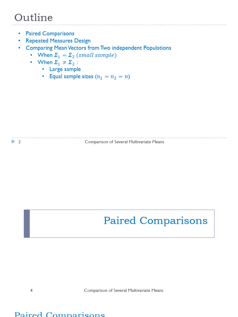 05-Comparisons of Several Multivariate Means_paired _ 2 Populations ...