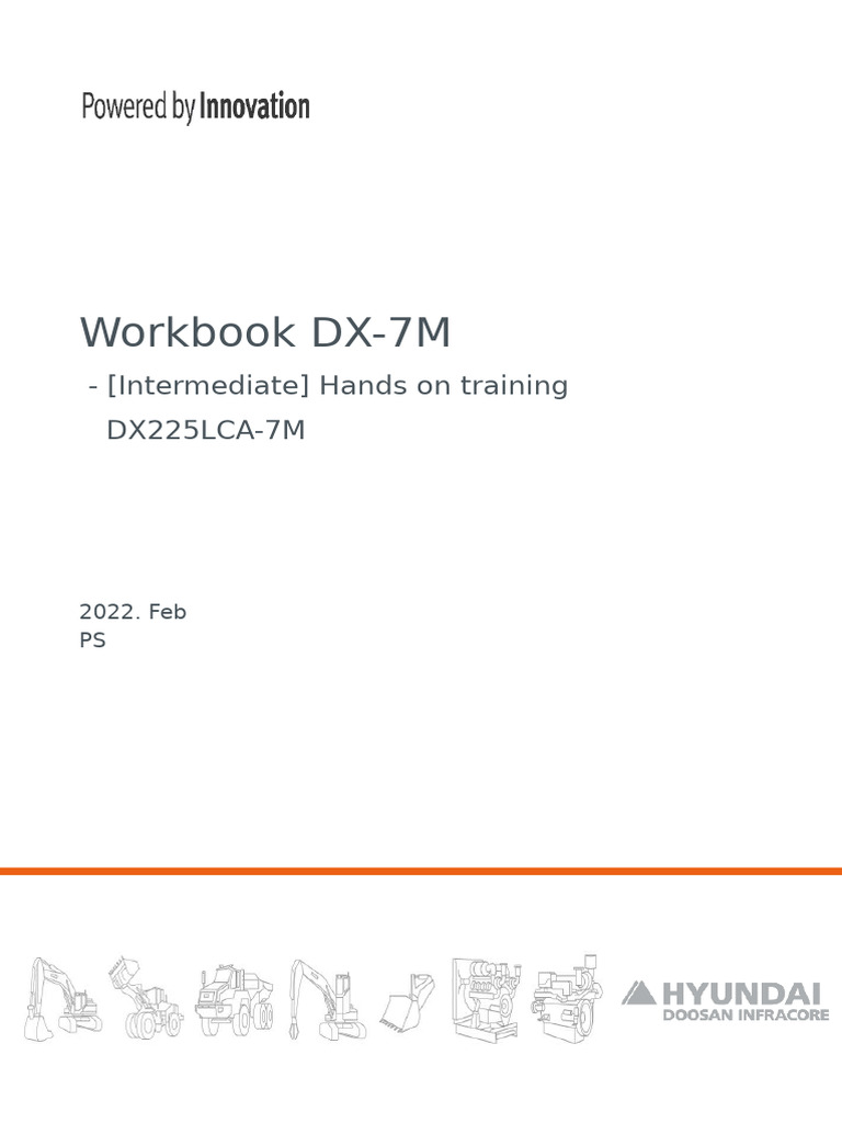 DX-7M Training Workbook Overview | PDF | Pump | Engines