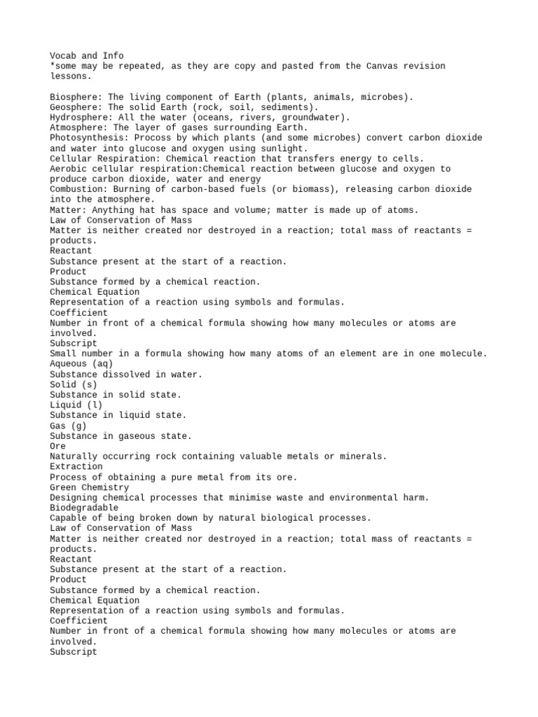 Earth Science Key Terms and Concepts | PDF | Radiation | Atoms