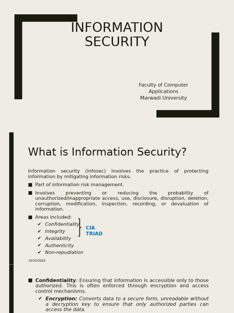 Understanding Information Security Basics | PDF | Malware | Information ...