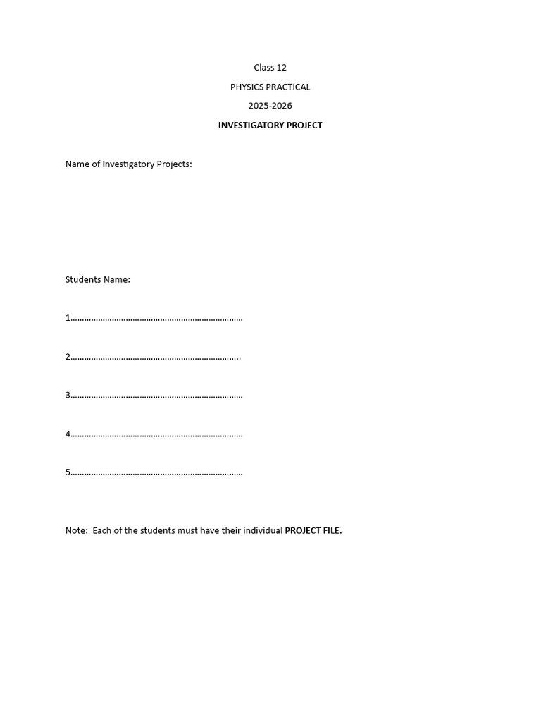 Inv Project | PDF