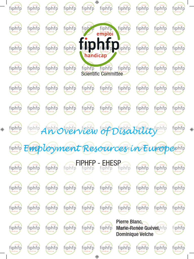 Livret FIPHFP Imp | PDF | Disability | Social Policy