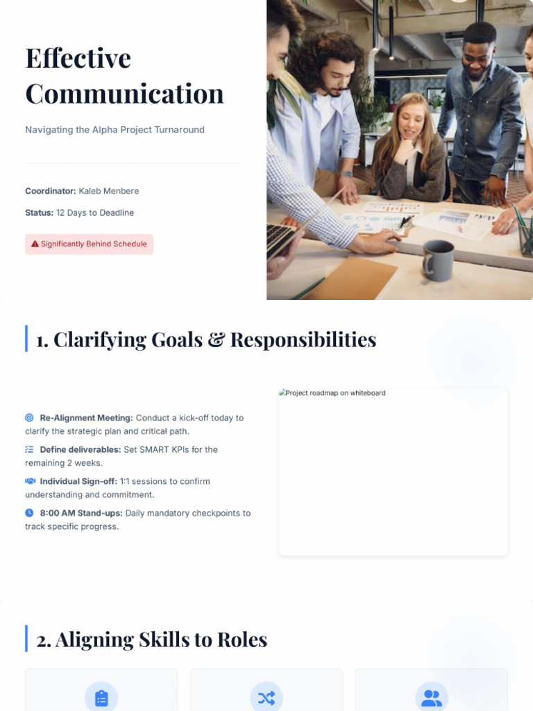 Effective Communication Strategy | PDF