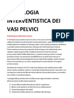 Radiologia Interventistica Dei Vasi Pelvici