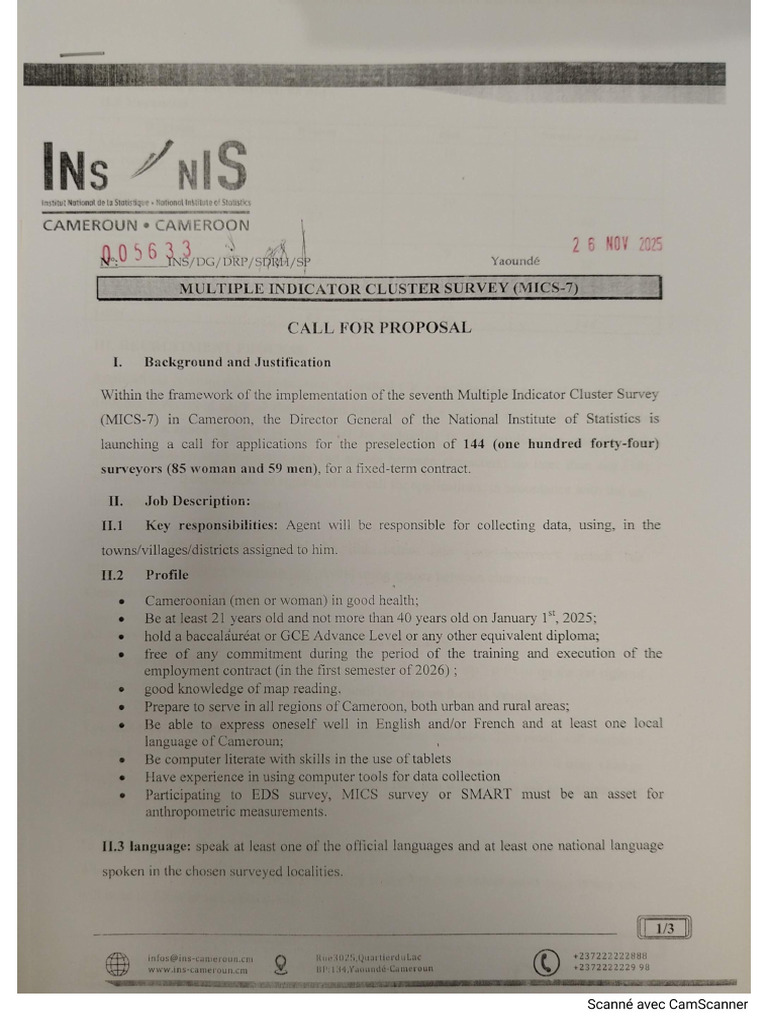 Mics 7 en | PDF