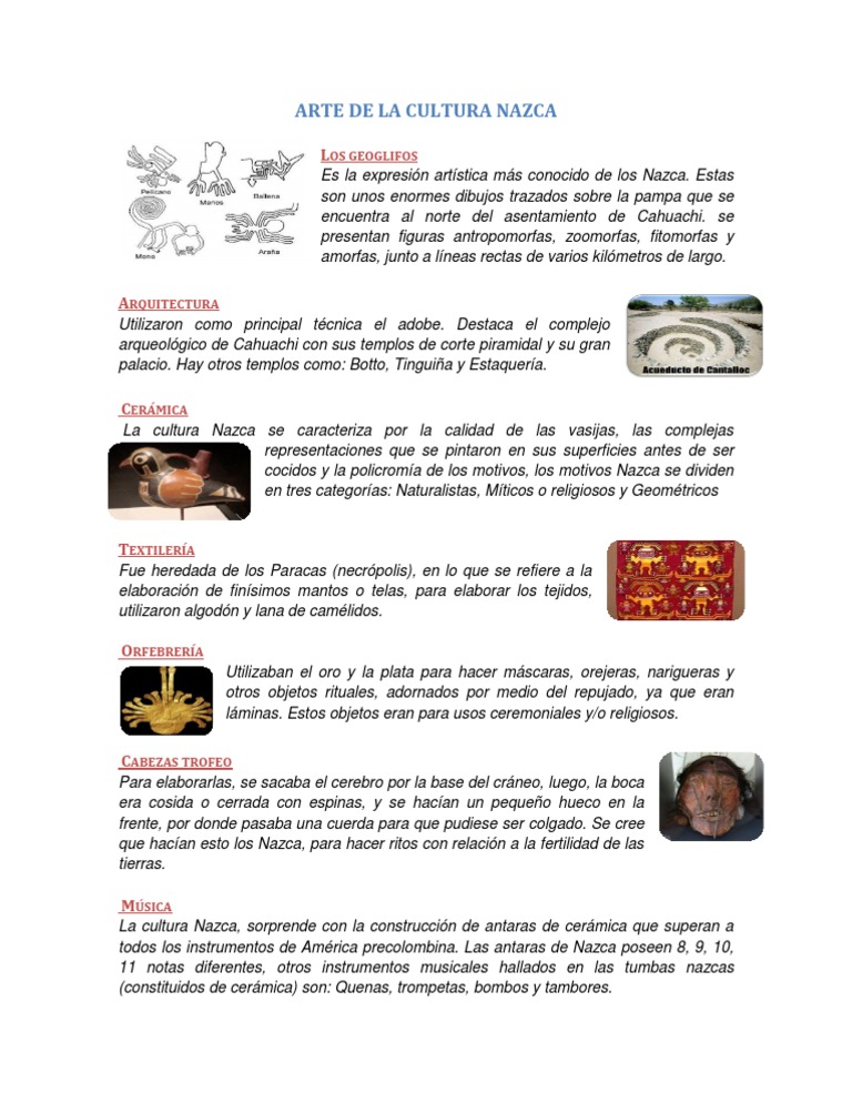 Arte de La Cultura Nazca