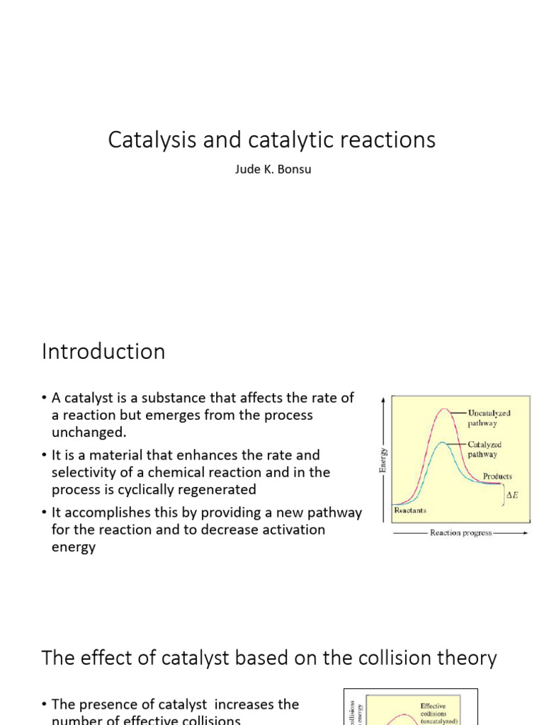 CRE Lecture8 | PDF | Catalysis | Chemical Reactions
