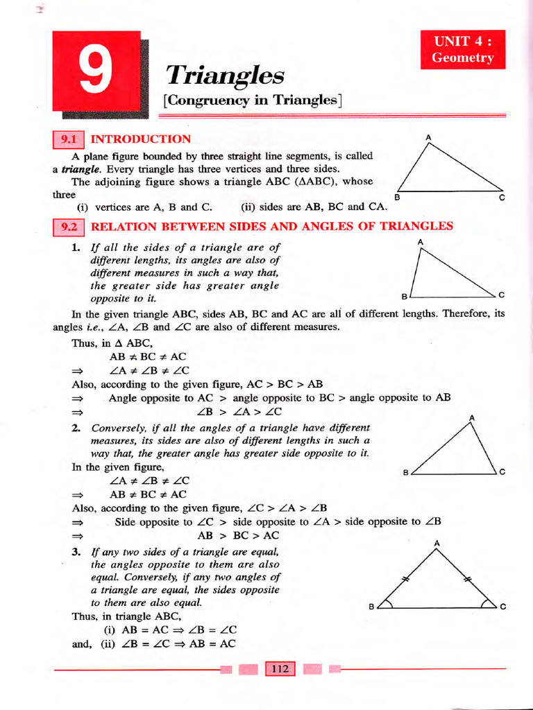 09 Triangles | PDF