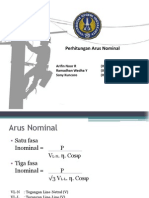 Perhitungan Arus Nominal dan Contoh Kasus