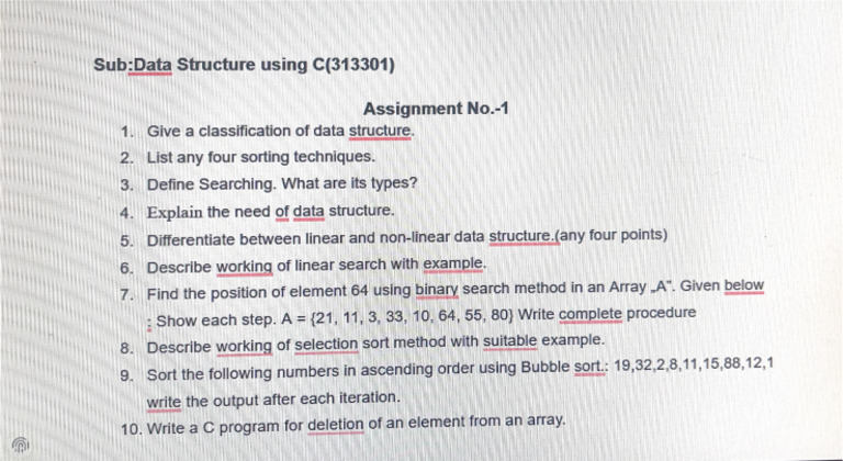 Assignment 1 DSU | PDF