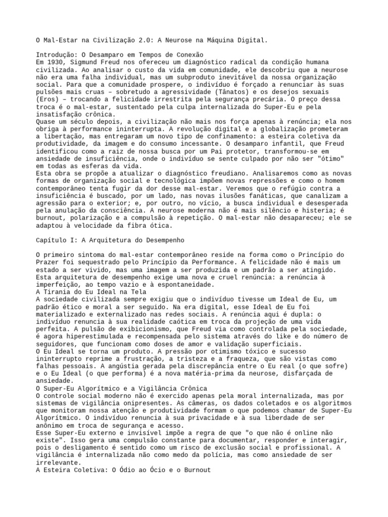 YesWriter_O MAL ESTAR EM PLENO SÉCULO 21_2511172224550_2511172224550 ...
