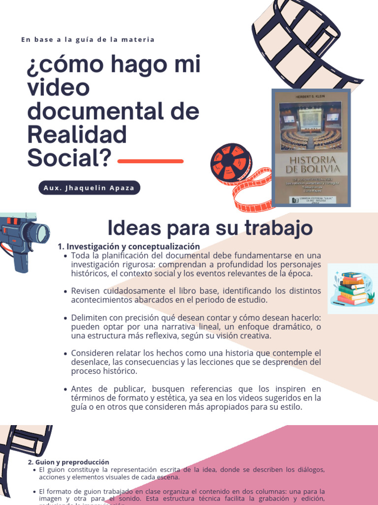 ¿Cómo Elaboro Mi Documental de Realidad Social | PDF | Documental