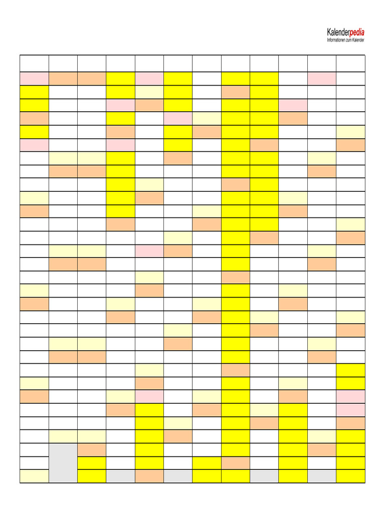 Kalender 2026 Baden Wuerttemberg Querformat | PDF
