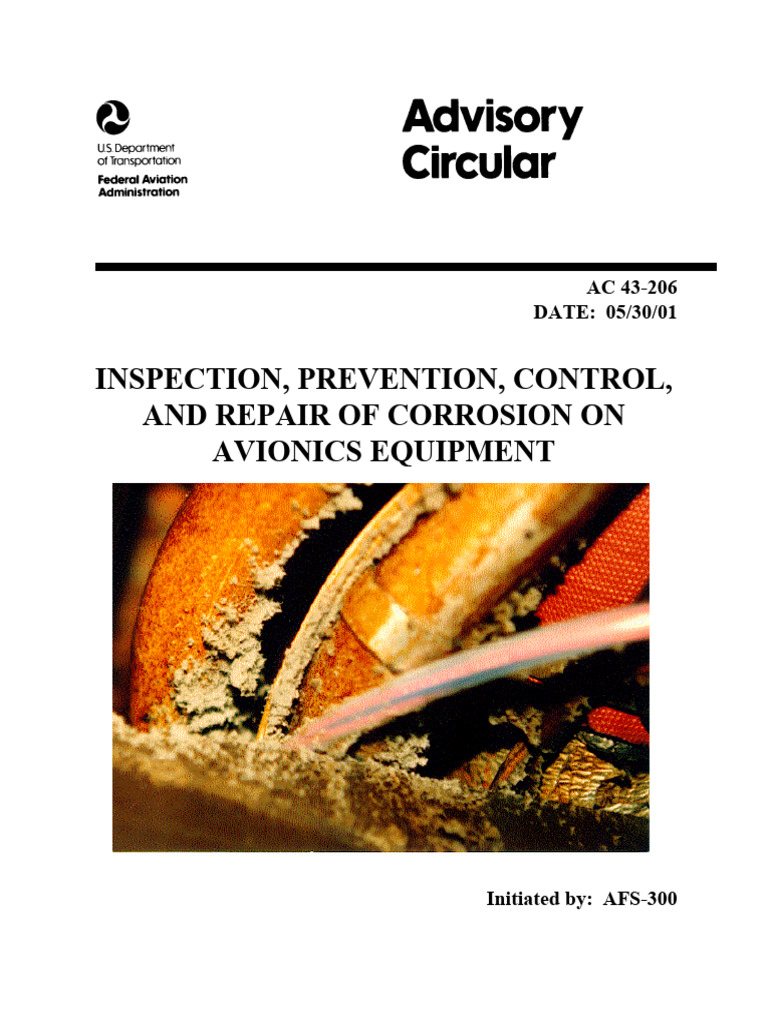 Ac43-206 Inspection, Prevention, Control, And Repair of Corrosion on ...
