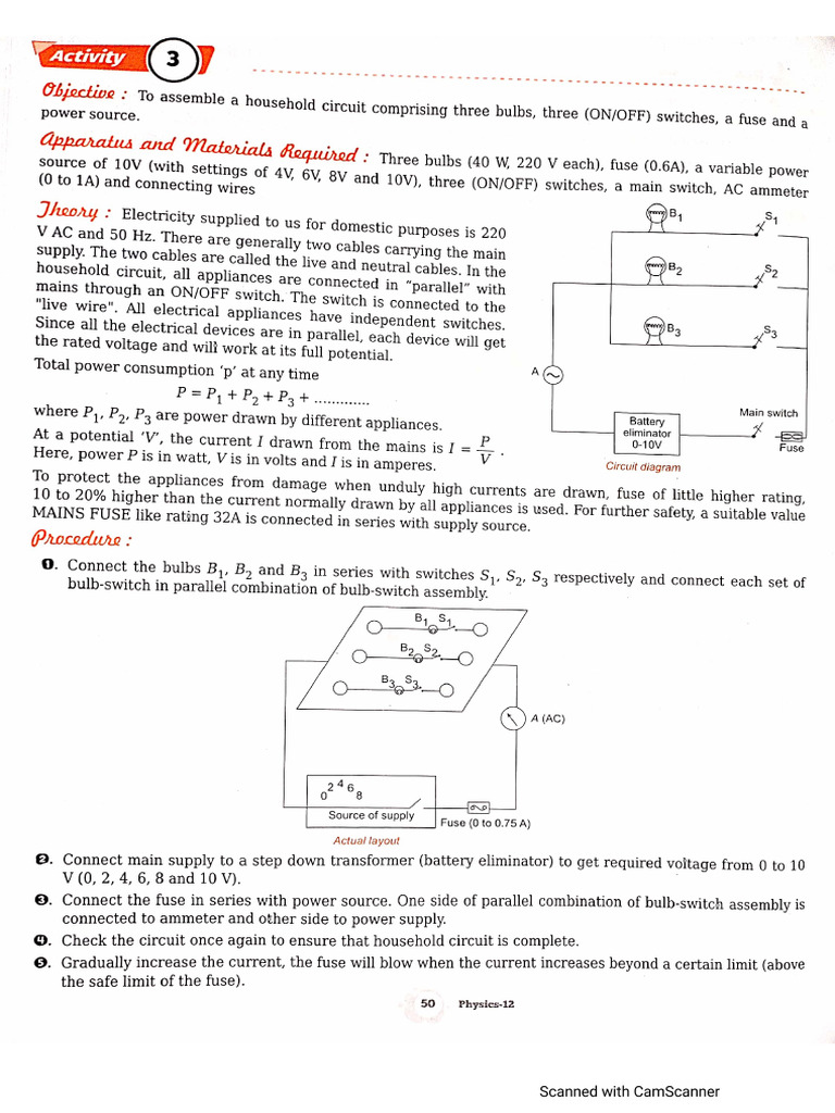 Physics Activity File | PDF