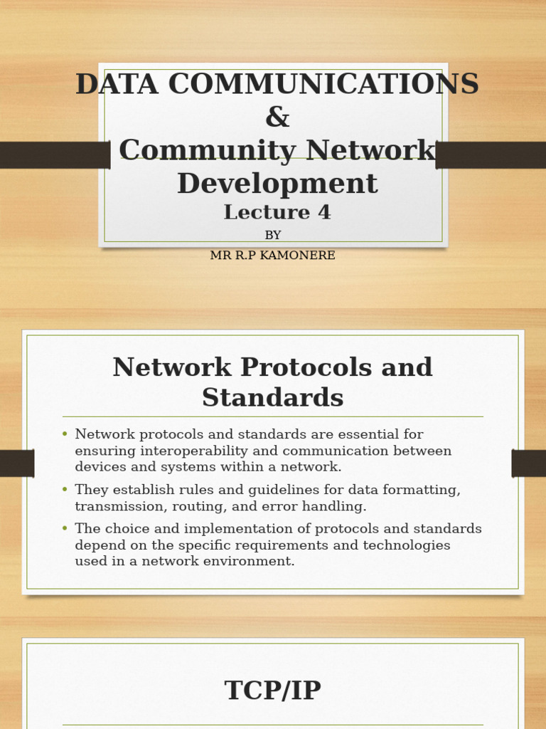 Essential Network Protocols Overview | PDF | Computer Network | World ...