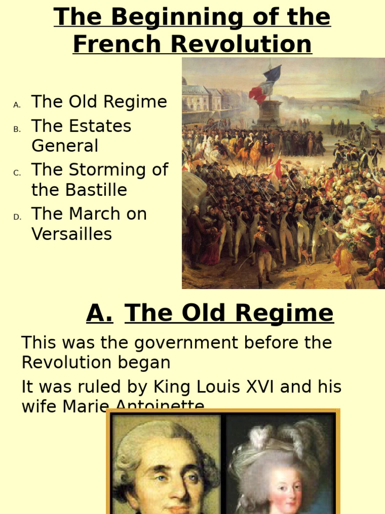 Key Events of the French Revolution | PDF | Palace Of Versailles ...