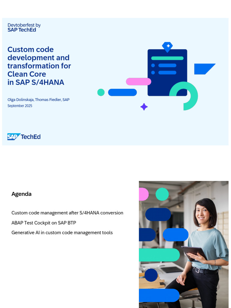 Custom Code Management for SAP S/4HANA | PDF | Eclipse (Software ...