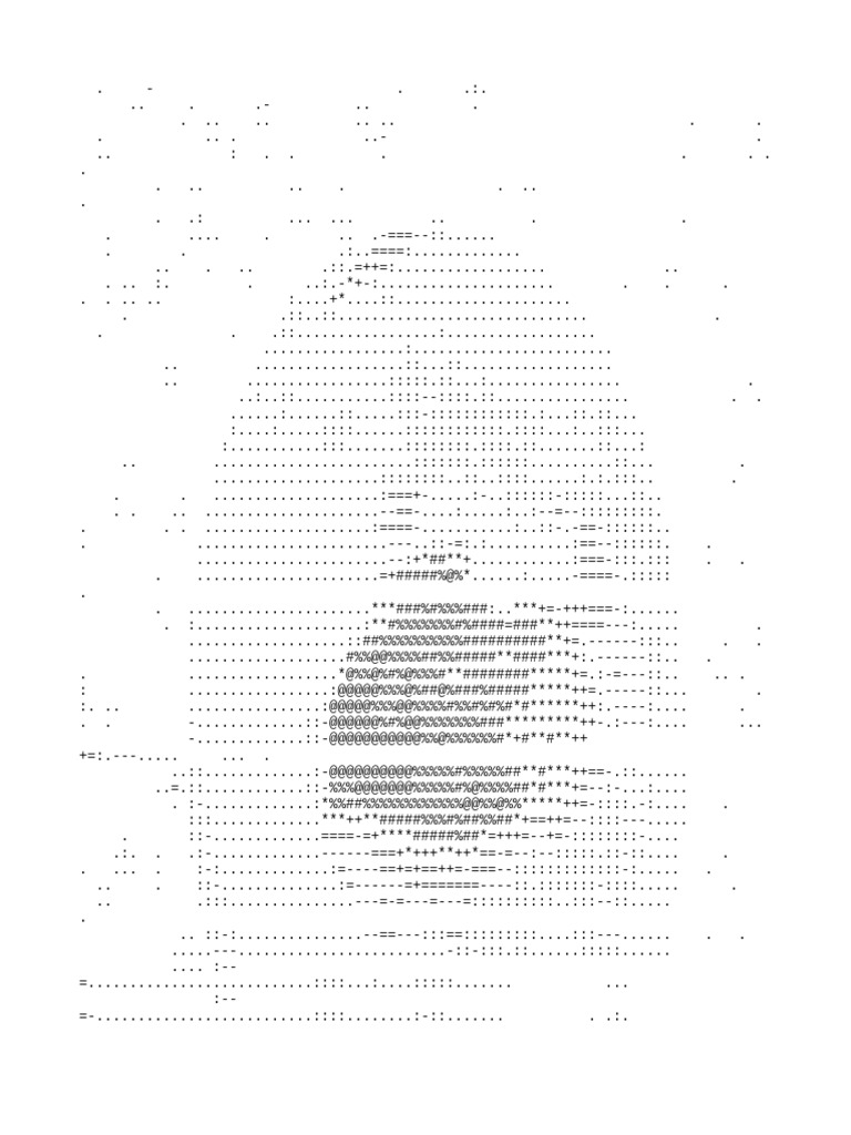 Ascii Animation | PDF