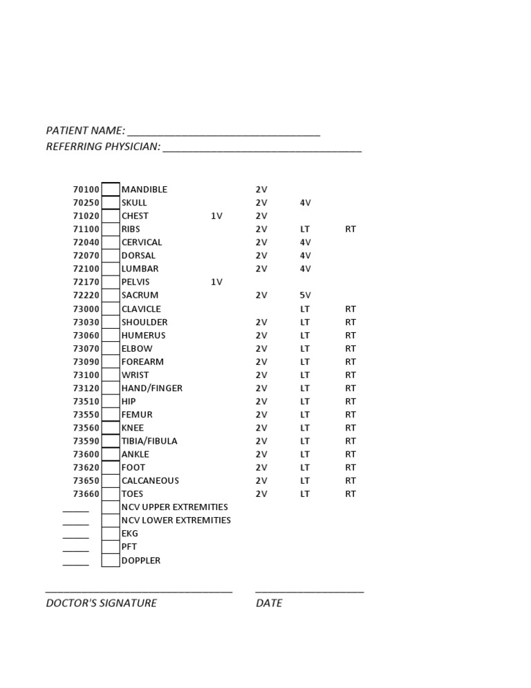 Patient Name: - Referring Physician | PDF | Science & Mathematics