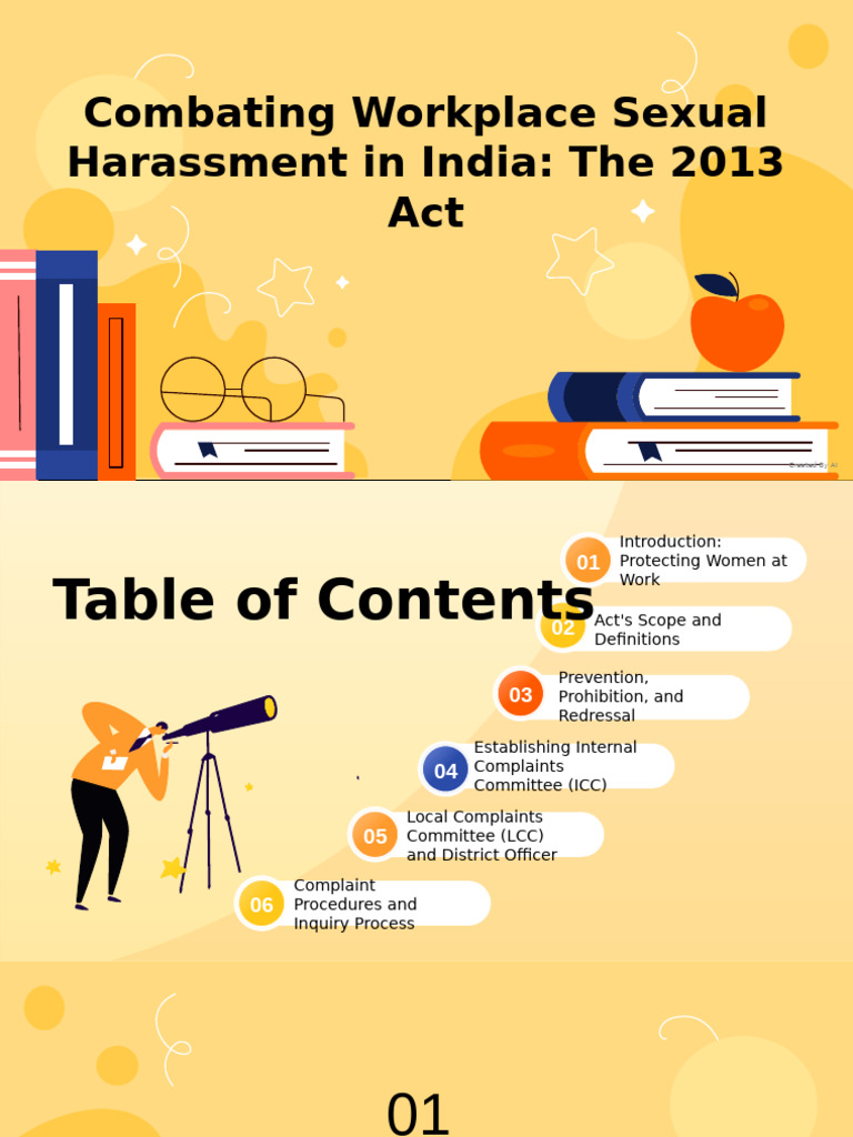 NoteGPT - Combating Workplace Sexual Harassment in India - The 2013 Act ...