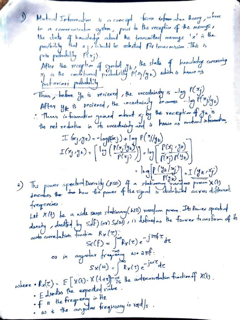 Analysis of Random Process Properties | PDF