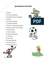 Reglas Básicas Del Futbol