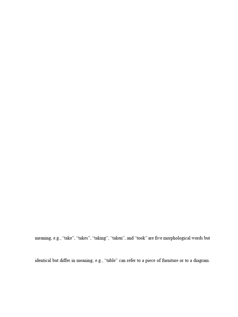Impairments of Semantics and Lexicon | PDF | Aphasia | Semantics