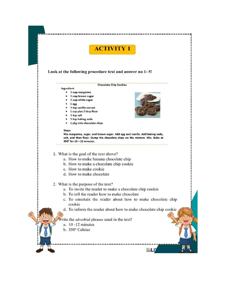 Latihan 2 Procedure Text | PDF