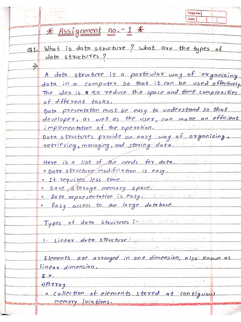 DS Assignment 1,2,3,4 | PDF